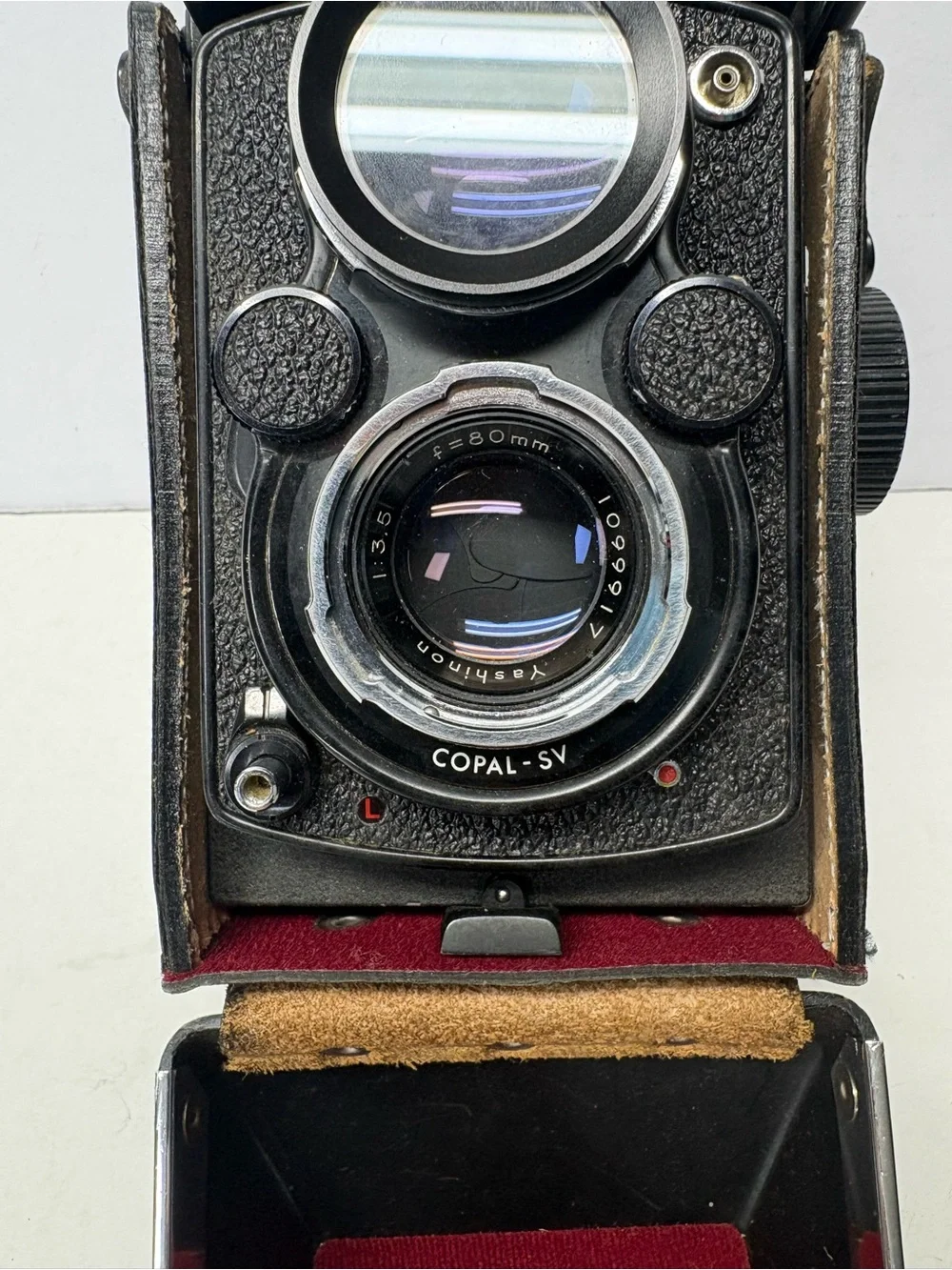 Yashica Mat-124g TLR Medium Format Film Camera- 80mm f/3.5 Lens Yashinon